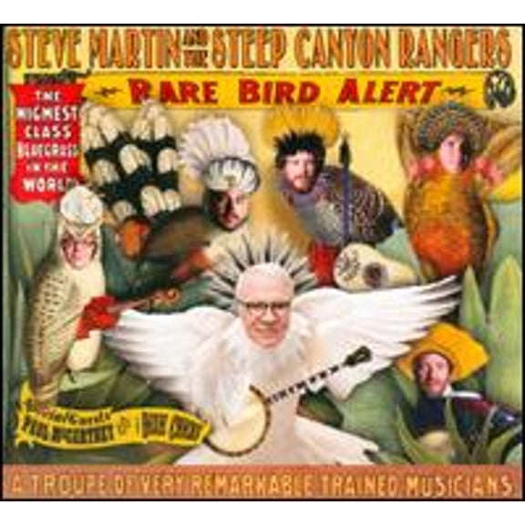 Pre-Owned Rare Bird Alert (CD 0011661910522) by Steve Martin & the Steep Canyon Rangers
