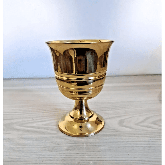 Rare Brass Harry Potter Hogwarts Great Hall Authentic Drinking Dinner Goblet