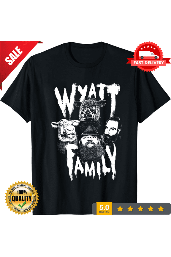 Rare Bray Wyatt Wyatt Family Gift For Fan Black T-Shirt, Bray Wyatt Shirt, LIMITED EDITION-TH64274