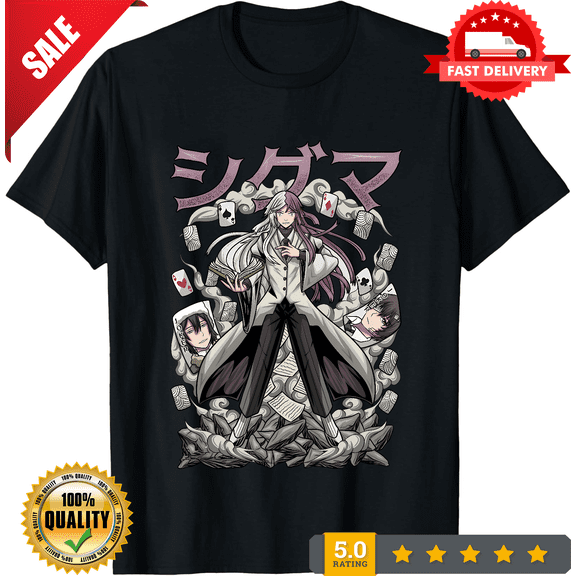 Rare Bungo Stray Dogs Shirt Osamu Dazai Tshirt Sigma T-Shirt Atsushi Tee Anime Tee, NEW TRENDING ITEM-TH70880