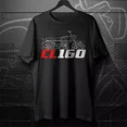 thumbnail image 1 of Rare CL160 1966-1968 - Motorcycle T-Shirt for Riders, 1 of 2