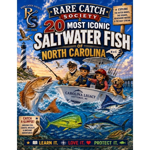 Rare Catch Society Fishing Adventures North Carolina Saltwater Fishing ...