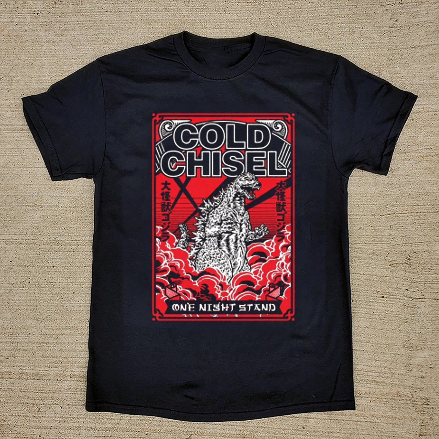 Rare Cold Chisel Band Poster Tour T Shirt Black All Size CM202 ...