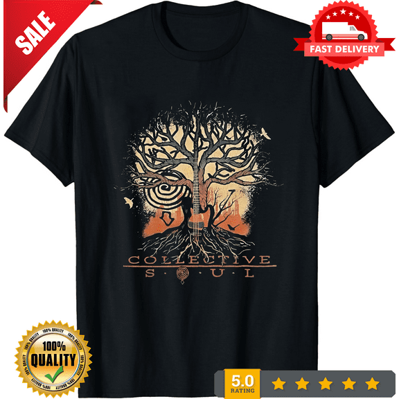 Rare Collective Soul Tree Of Rock Your Cotton Unisex S to 5XL T-shirt BO1496, ULTRA LIMITED-TH68716