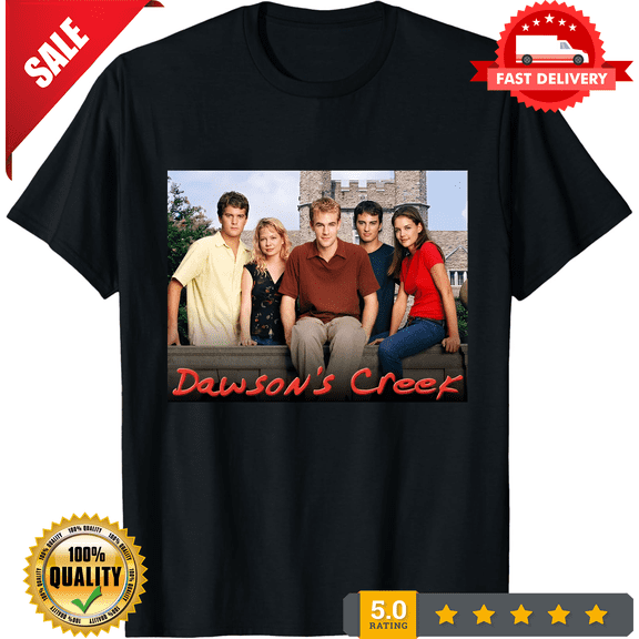 Rare DAWSONS CREEK T SHIRT season 1 2 3 4 tv show poster tee S-5XL, LIMITED EDITION-TH74740