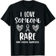 thumbnail image 1 of Rare Disease Awareness - I Love Someone Rare Zebra Ribbon T-Shirt, 1 of 4