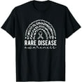 thumbnail image 1 of Rare Disease Awareness Rainbow Rare Disease Warrior T-Shirt mens t shirt，black，women，funny，misfits，men，journey, 1 of 4