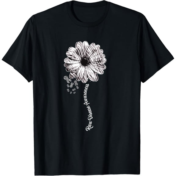 Rare Disease Awareness T-Shirt, Family Pretty Ribbon, Day T-Shirt mens t shirt，black，women，funny，misfits，men，journey
