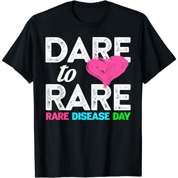 Dare To Rare Disease Awareness Shirt - Rare Disease Day 2024 T-Shirt