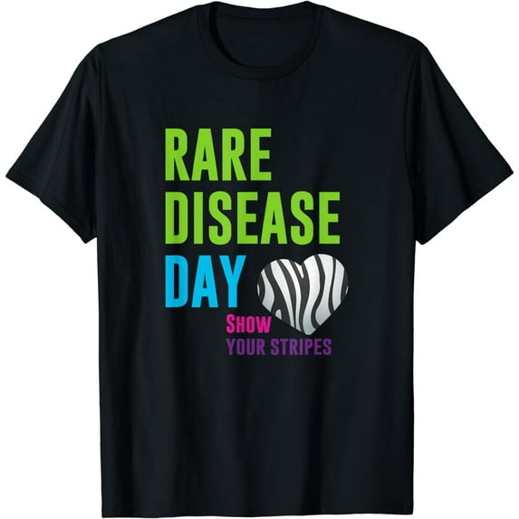 Rare Disease Show your strip Rare Disease Awareness Day T-Shirt