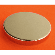 Rare Earth Magnets 1 in x 1/8 in N42 Neodymium Disc