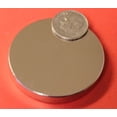 thumbnail image 1 of Rare Earth Magnets 2.5 in x 1/8 in N42 Neodymium Disc, 1 of 2