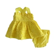 Rare Editions Baby-girls Infant Soutach Dress - size 3 Month