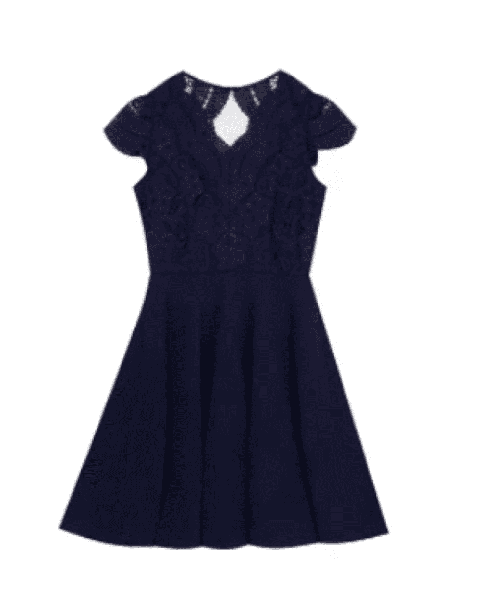 Girls navy skater dress hot sale