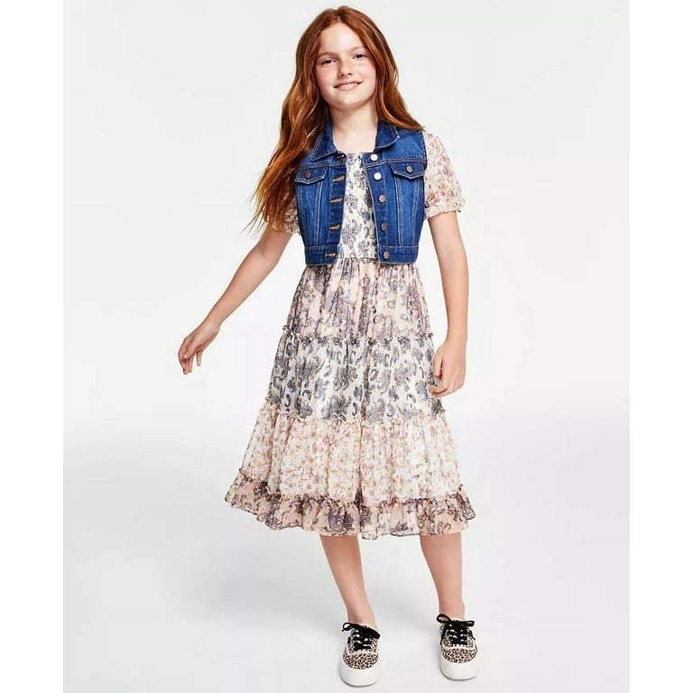 Big girls denim dress hotsell