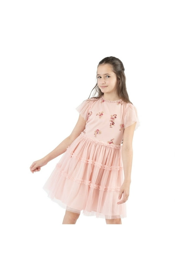 Girls Dress Blush 6/6x