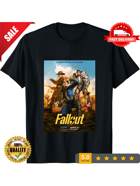 Rare Fallouts TV Show 2024 New for Men Women T Shirts Lucy MacLean Unique Tees Short, NEW INSTOCK-TH78292