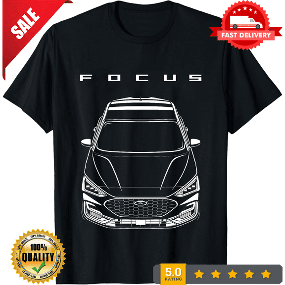 Rare Ford Focus 2022-2024 T-shirt, NEW INSTOCK-TH71206
