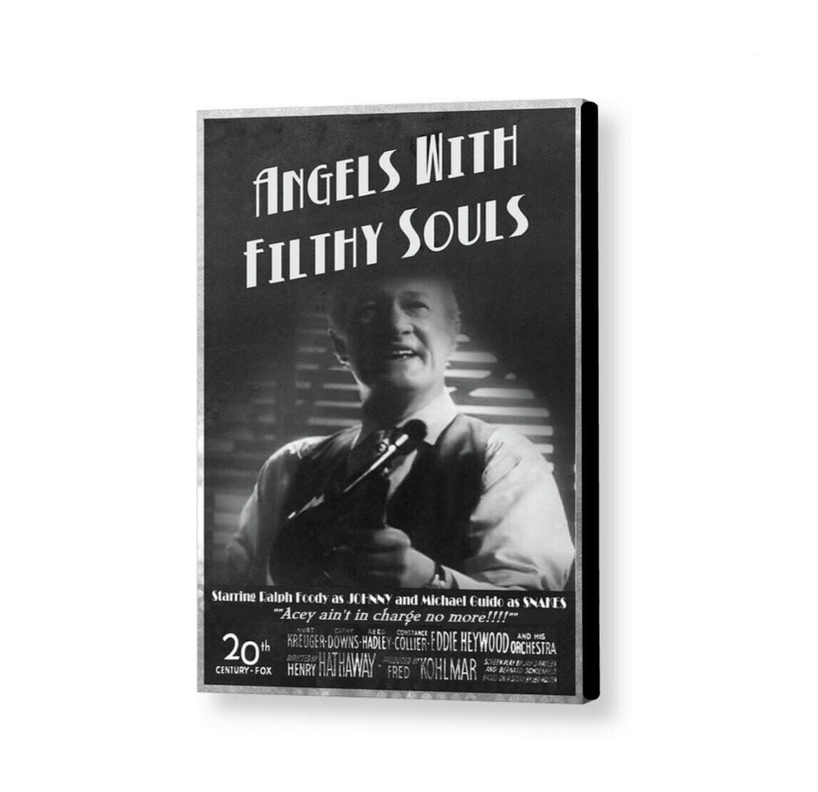 Angels With Filthy Souls 1938 Full Movie Rare Framed Home Alone 8.5X11 Angels With Filthy Souls mini movie