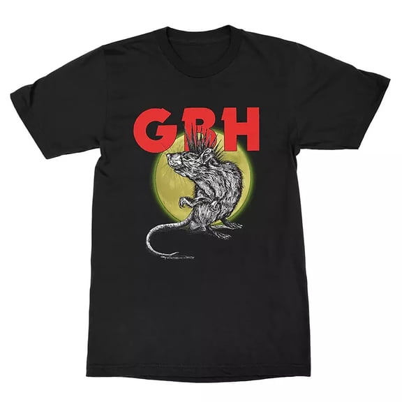 Rare GBH Band Cotton Gift For Fan Black All Size