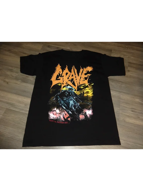 Rare Grave T-Shirt S-4XL Men And Women Cotton
