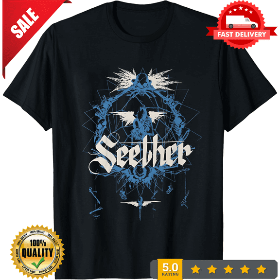 Rare Halloween SEETHER Christmas Unisex S-5XL Tee 20D2171, LIMITED EDITION-TH67933