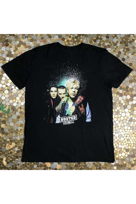 Rare Hot Busted Band Short Sleeve Black S-5XL Unisex Shirt HH496