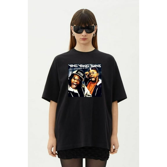 Rare Hot Ying Yang Twins Band Fan Get Low Hip Hop Rap T-Shirt, for men & women, up to size 5XL
