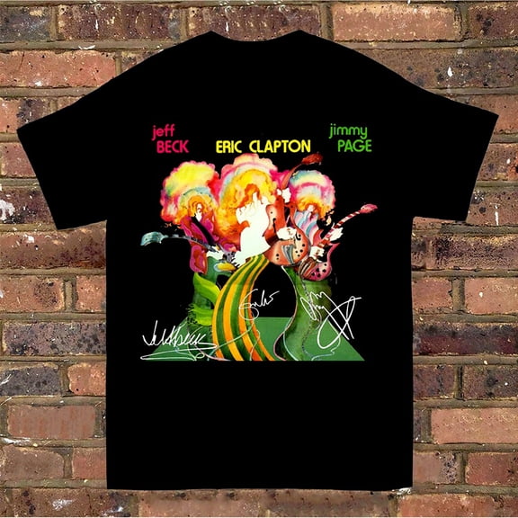 Rare Jeff Beck and Friends Basic Cotton Black