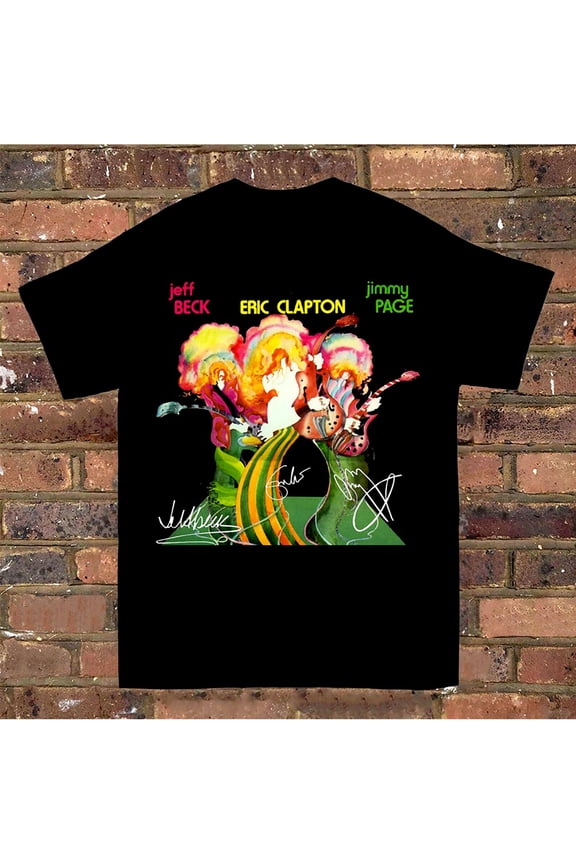 Rare Jeff Beck and Friends Basic Cotton Black