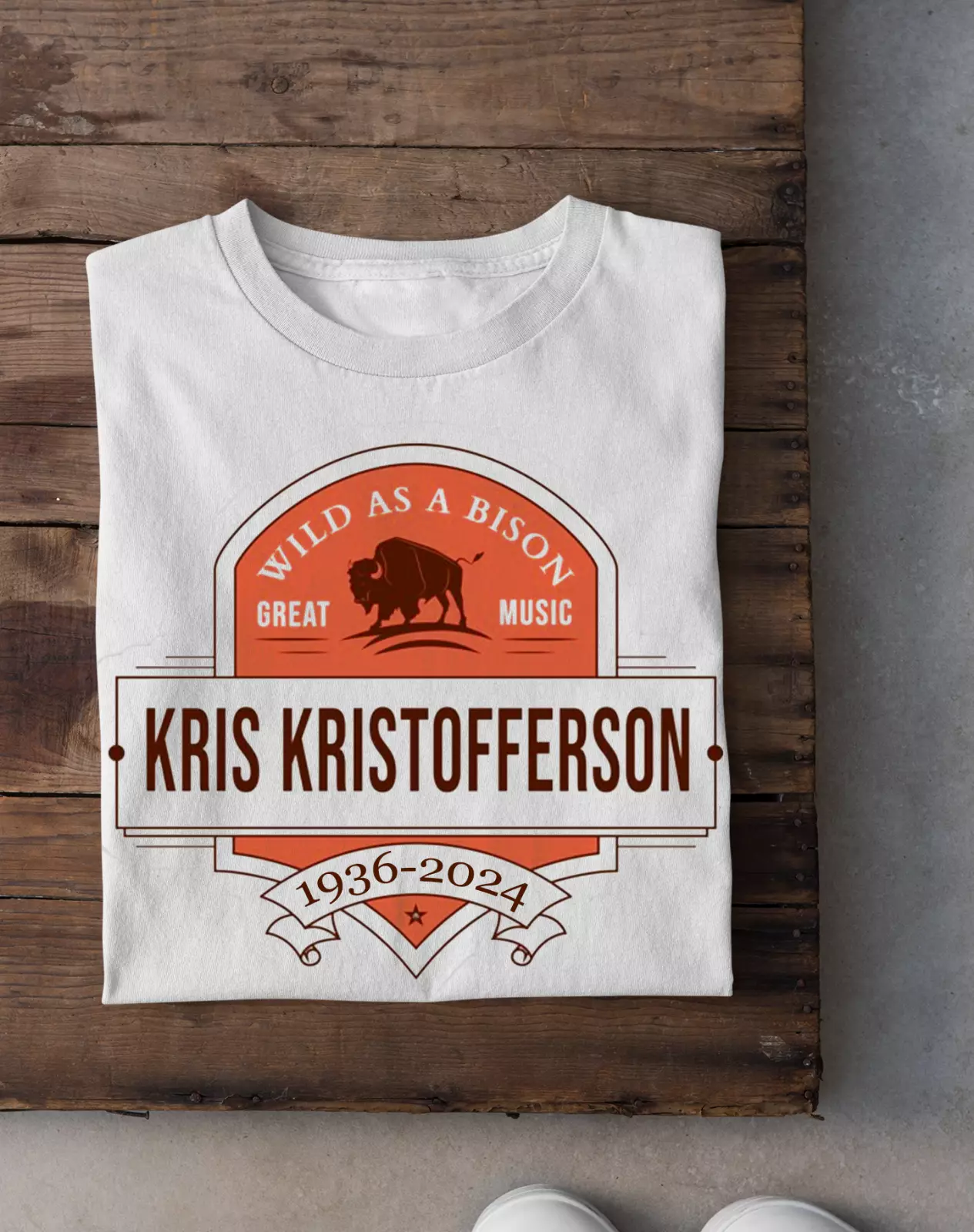 Rare Kris Kristofferson 1936-2024 White Cotton Shirt Gift For Fan Tt888 ...