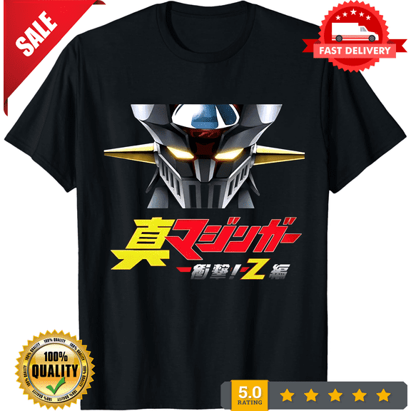Rare Limited New SHIN MAZINGER Z Mecha Robot Anime MAN WOMAN T-Shirt Size S to 5XL, LIMITED EDITION-TH73945