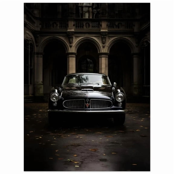 Rare Luxury Car Elegant Auto Art Vintage Wall Art Home Decor Vintage Gift Living Room Dercor