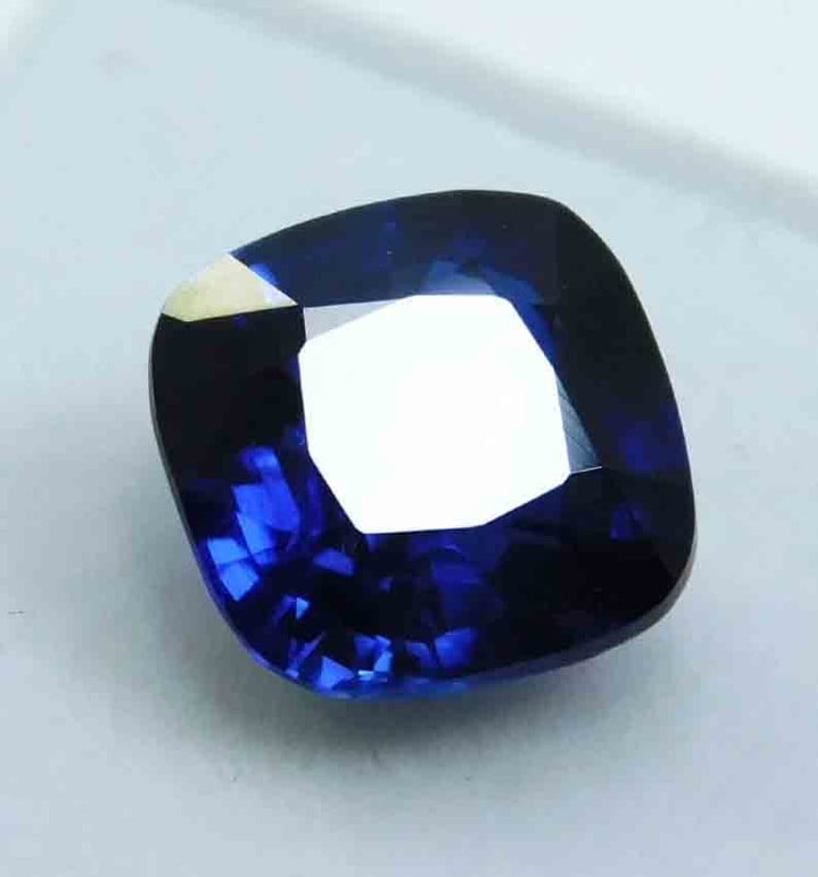 Rare Madagascar Blue Sapphire Certified 12 Ct Natural Loose Gemstone For Jewelry Ring Size Gift Cushion Cut Certified AAA+ Sapphire