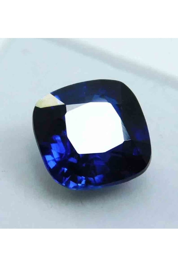 Rare Madagascar Blue Sapphire Certified 12 Ct Natural Loose Gemstone For Jewelry Ring Size Gift Cushion Cut Certified AAA+ Sapphire