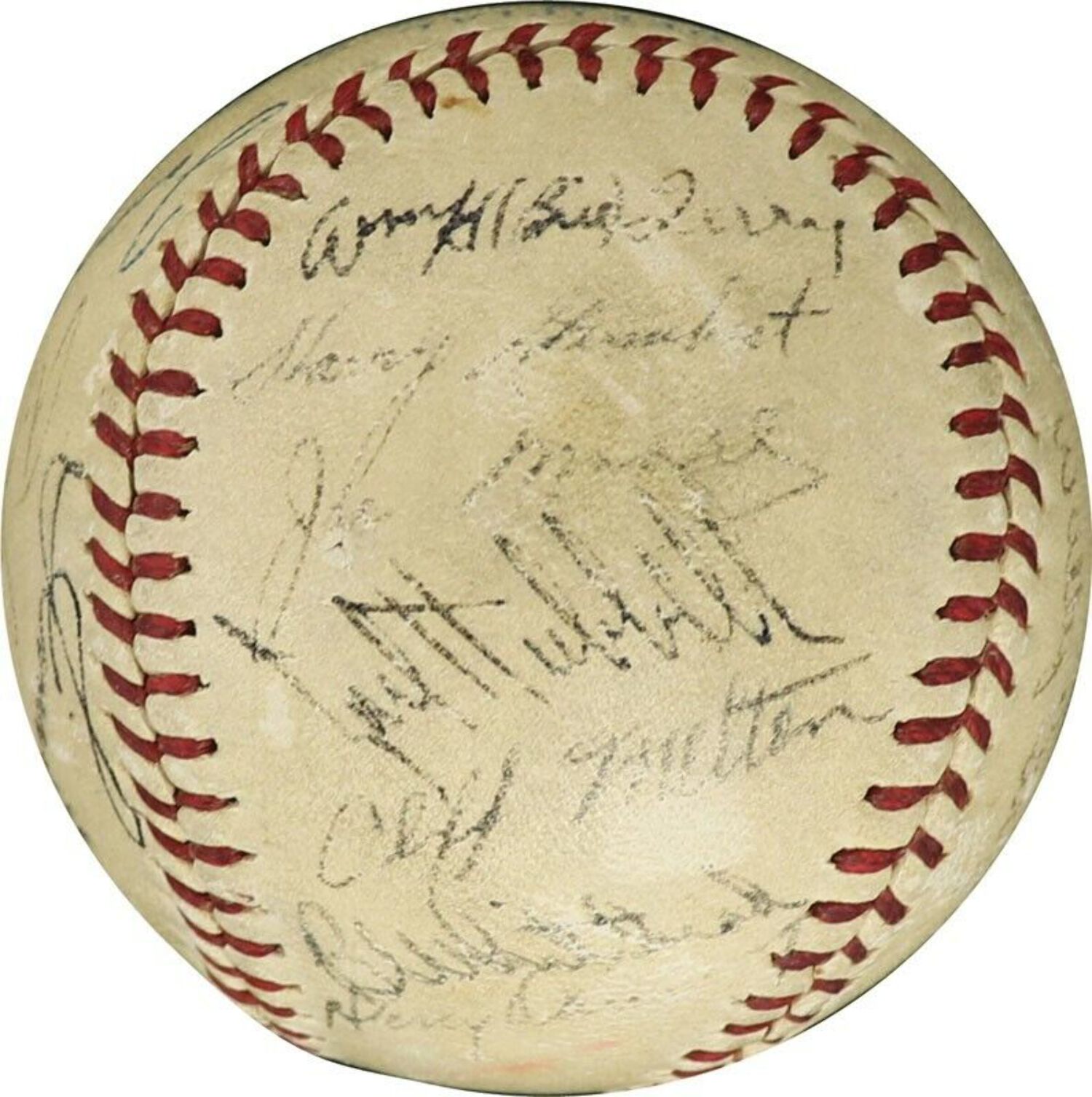 Rare Mel Ott, Joe Dimaggio, Boxing Legend James Braddock Signed