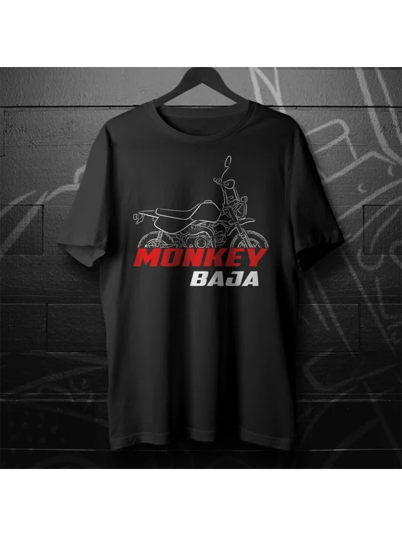 Rare Monkey BAJA 1991-1994 - Motorcycle T-Shirt for Riders