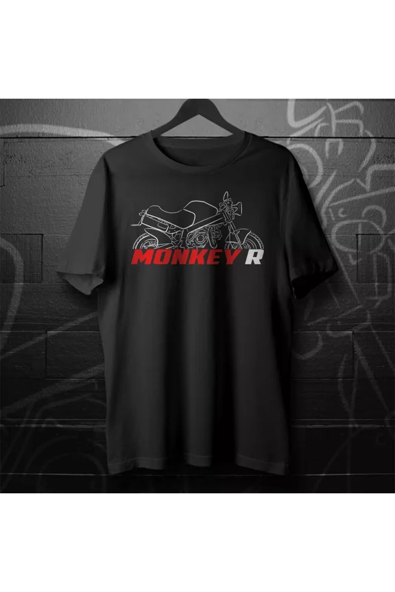 Rare Monkey R 1987-1988 - Motorcycle T-Shirt for Riders
