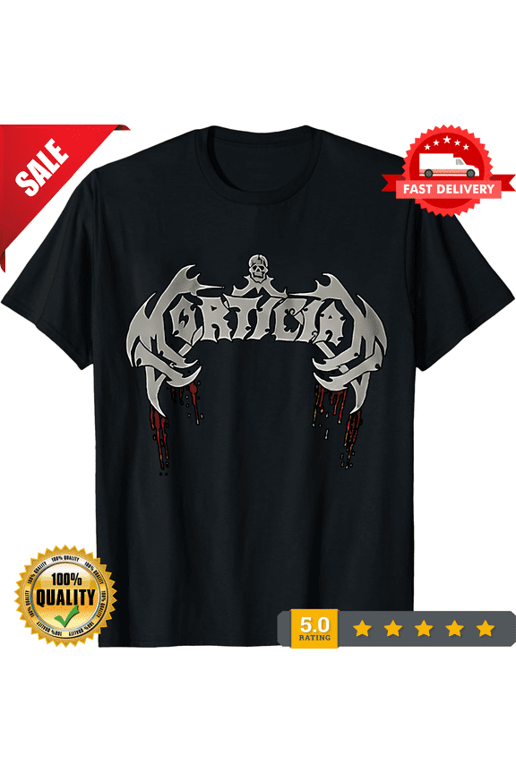 Rare Mortician T Shirt Metal Black Size S-4XL, CROWD FAVORIT-TH77702