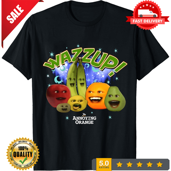 Rare NAZZUPIANNOYING ANNOYING ORANGE Funny Tee Unisex Short Sleeve Shirt S-5XL, ULTRA LIMITED-TH67990