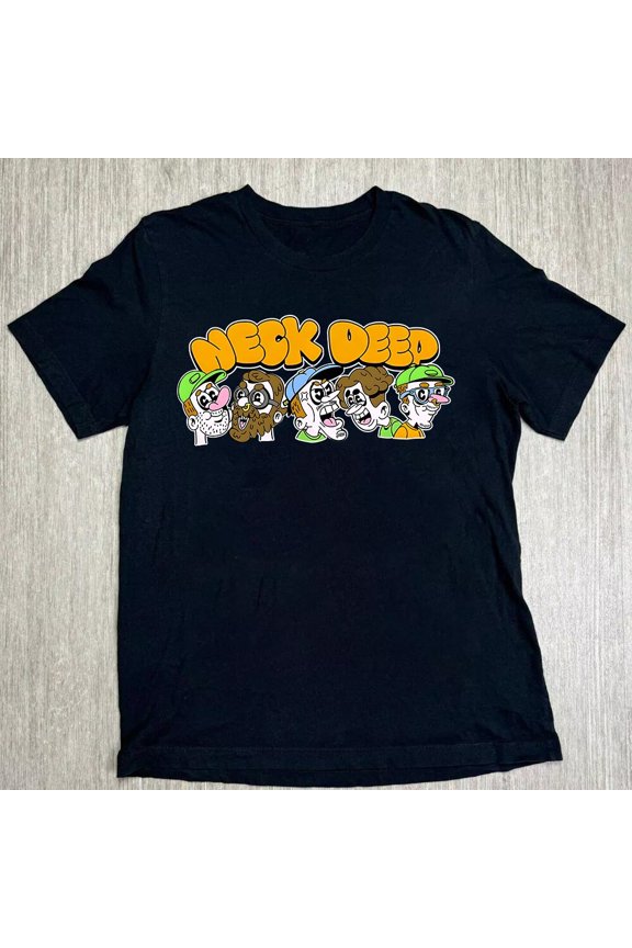Rare Neck Deep Cotton Men All Size 12D456