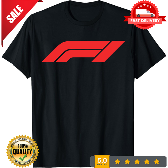 Rare New Formula 1 Racing Logo Unisex t-shirt Black & Navy Size S-3XL, ULTRA LIMITED-TH74447