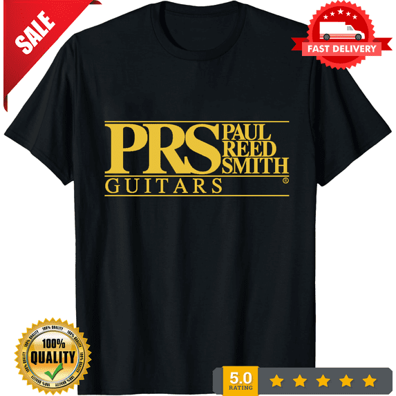 Rare New Prs Paul Reed Smith Guitars Logo T-shirt Funny Size S to 5XL, NEW INSTOCK-TH78491