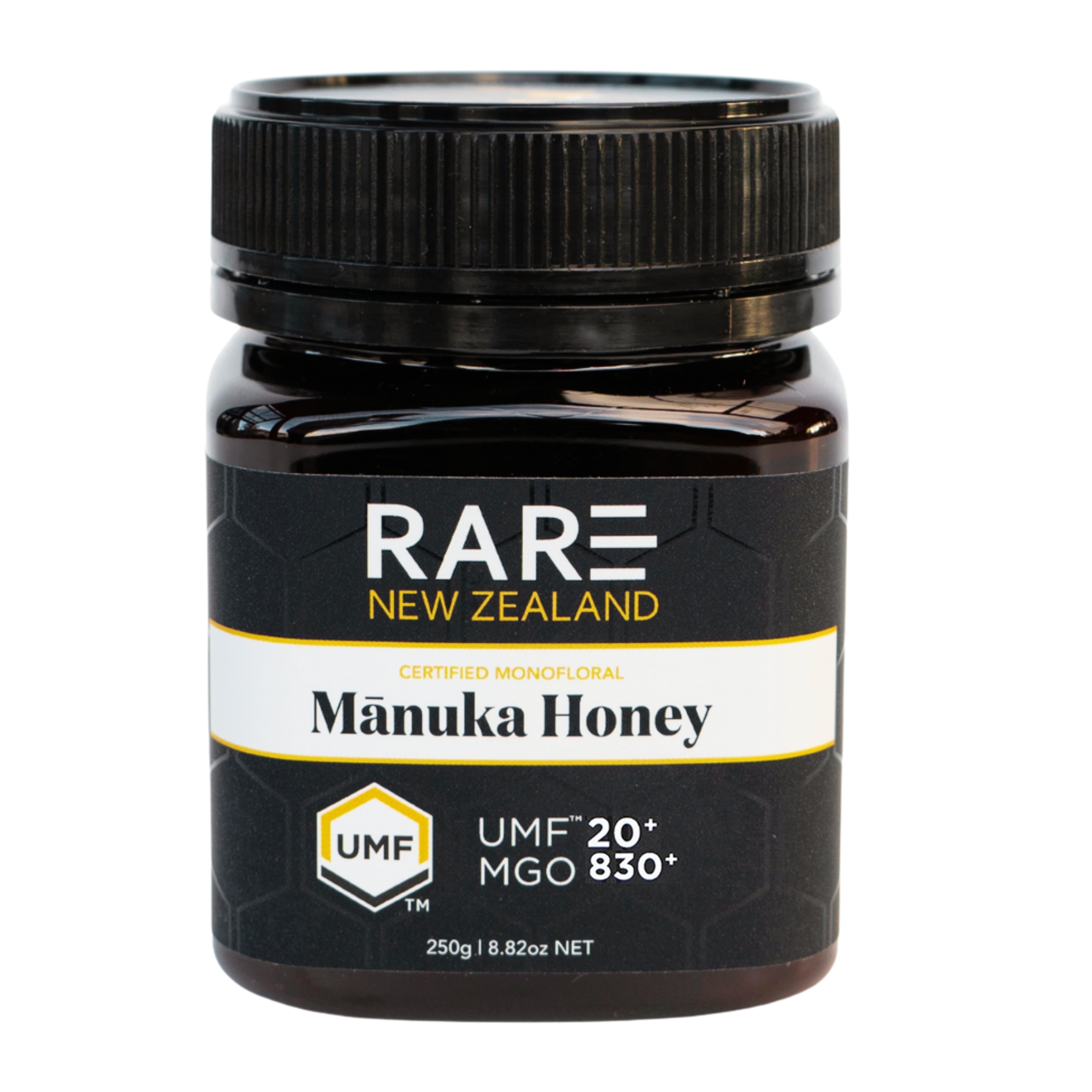 Rare New Zealand Manuka Honey UMF 20+ MGO 830+ Premium Monofloral Honey 8.8oz UMF & MGO Certified