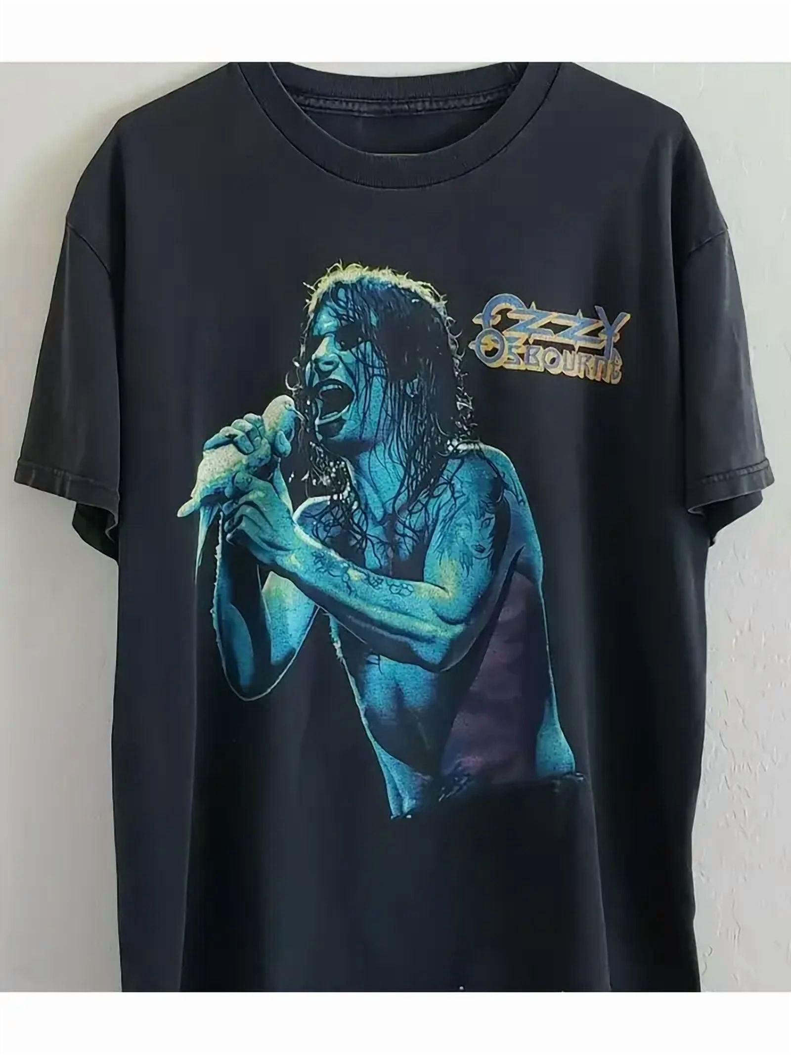 Curated visual reference: Rare Ozzy Osbourne Concert Short Sleeve Black All Size Shirt Photo Inspiration