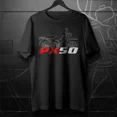 thumbnail image 1 of Rare PX50 1981-1986 - Motorcycle T-Shirt for Riders, 1 of 2