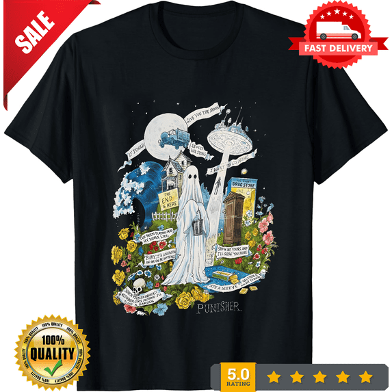 Rare Phoebe Bridgers Punisher Garden Tee Album Adult Shirts Cotton WA236, NEW INSTOCK-TH78089