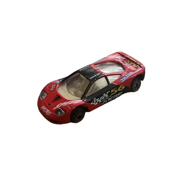 Rare Pioneer Toys McLaren F1 1:64 diecast red variation Vintage Good Condition