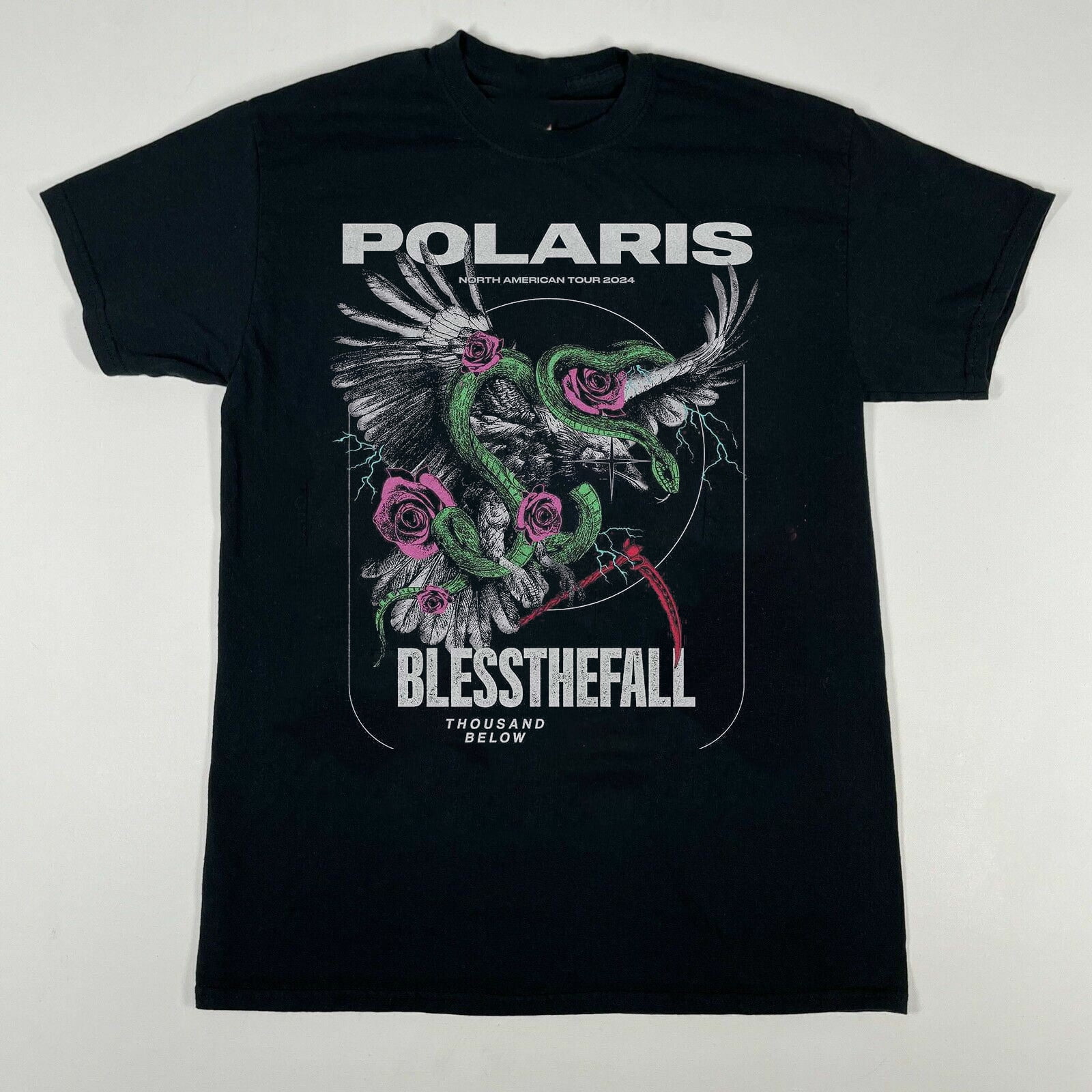 T-shirt BlessTheFall Coton Noir - Taille S à 5XL - Neuf Avec étiquettes