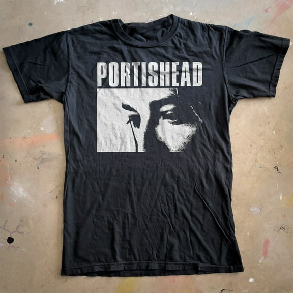 Rare Portishead 90s T shirt Short Sleeve All Size S M L 234XL Cotton UM429